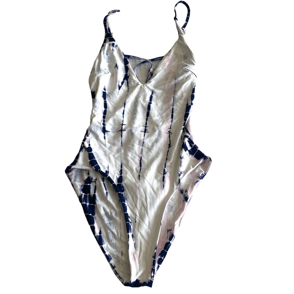 L Space Tie Dye One Piece Bathing Suit